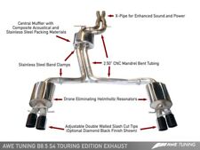 AWE Tuning for Audi B8 / B8.5 S4 3.0T Touring Edition Exhaust - Chrome Silver Ti picture