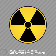 Nuke Radioactive Sticker Decal Vinyl nuclear radiation warning picture