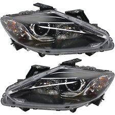 Headlight Assembly Set For 2013 2014 2015 Mazda CX-9 Left Right 4 Door With Bulb picture