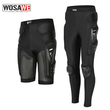 WOSAWE Motorcycle Protection Trousers Motocross Off Road Armor Pants Protector picture