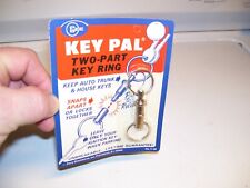 Vintage nos Key-pal Ring snap lock usa Accessory Ford gm chevy Hot rod 68 fob picture
