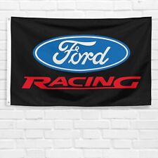 Ford Racing 3x5 ft Flag Shelby Cobra SVT Car Truck Show Banner Garage Wall Sign picture
