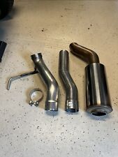 AWE Tuning OFG Catback Exhaust Muffler w/ Bash Guard Pipe for Bronco & Others picture
