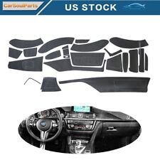 For BMW 3 Series F30 F31 2013-2018 Glossy Carbon Fiber Interior Decal Trim Vinyl picture