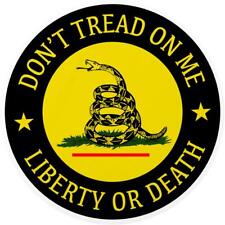 Don't Tread On Me Decal Sticker Laptop Car Window Stickers Gadsden Flag 2nd Guns picture