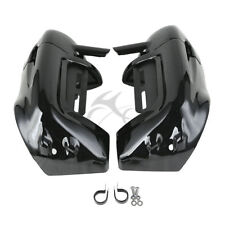 Vivid Black Lower Vented Leg Fairing Fit For Harley Touring Electra Glide 83-13 picture