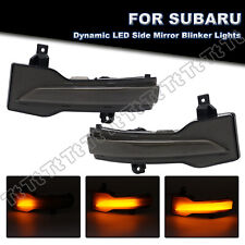 Sequential LED Side Mirror Turn Signal Light For Subaru Forester Impreza Outback picture