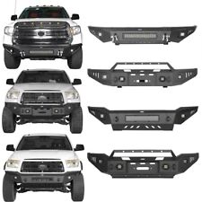 Hooke Road Sturdy Steel Front Bumper Bar Replacement for Toyota Tundra 2007-2021 picture