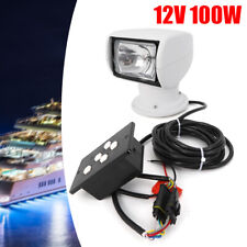 new Marine Spotlight Boat Yacht Searchlight with Remote Control 100W 2500LM 12V picture