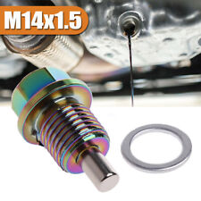 M14x1.5  Car Engine Magnetic Oil Drain Plug Screw Nut Bolt Sump Nut Universal picture
