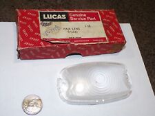 NOS OE Genuine English Lucas #L595,576223 Clear License Lamp Lens Jag.E-Type 365 picture