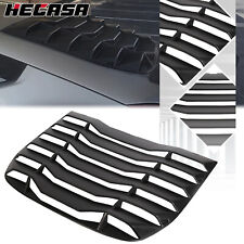 HECASA Rear Window Louver Sun Shade Vent ABS For 09-20 Nissan 370Z Fairlady Z34 picture