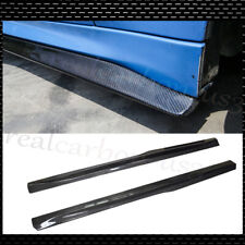 For 2014+ BMW F80 F82 F83 M3 M4 PSM Style Carbon Fiber Side Skirt Extension Lip picture