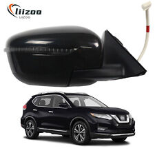 Side Mirror for 2017-2019 Nissan Rogue Passenger Side Power Heated Turn Signal picture