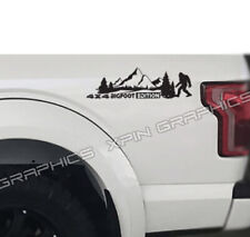2x 4x4 Bigfoot Edition Sticker Decal Truck Bed Side Style #B Universal  picture