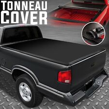 FOR 1994-2003 CHEVY S10/GMC SONOMA FLEETSIDE 6FT BED SOFT ROLL-UP TONNEAU COVER picture