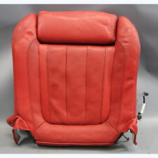 Damaged 14-17 BMW F85 F86 M Left Front Multifunction Seat Bottom Red Leather OEM picture