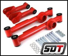 SDT Fits 1979-2004 Ford Mustang Full Set 4 Piece Rear Steel Control Arms Kit Red picture