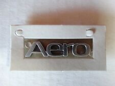 SAAB Emblem AERO Emblem NEW OEM Size is 2 inches long 3/8 is the height  picture