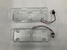 1971 1972 Chevrolet Truck C10 C20 Turn Signal Parking Lights Clear LED  PairNew picture