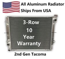 3ROW All Aluminum Radiator for 2005 - 2015 Toyota Tacoma I4 V6 HPR186-3R11 picture