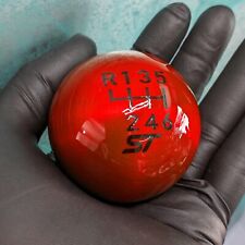 SHIFT SOLUTIONS CO CANDY RED CS 150 GRAMS ENGRAVED ST SHIFT KNOB SHIFTER picture