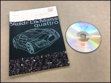 2003 Audi LeMans quattro R8 Concept Car Media Brochure Catalog Press Kit picture