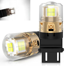 Lasfit 3156 3157 LED Backup Reverse Light Bulbs DRL Bright 6000K White L2 Series picture