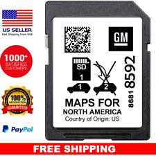 BRAND NEW MAP UPDATE GPS Navigation SD Card 85618592 GM GMC CHEVY CADILLAC BUICK picture