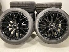 New 2022 Ford Mustang Track Pack 19” Staggered Factory OEM Black Wheels & Tires picture