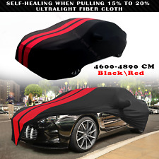Red/Black Indoor Car Cover Stain Stretch Dustproof For Aston Martin One-77 picture