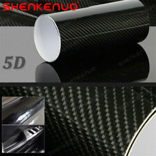 5D Waterproof Carbon Fiber Vinyl Car Wrap Sheet Roll Film Sticker Decal Paper US picture