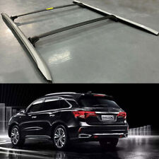 4Pcs Fits for 2014-2021 Acura MDX Roof Side Rail Rack Cross Bars Crossbars Cargo picture