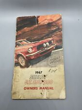 1967 Mustang Shelby GT 350/500  Factory Original Owners Manual W/ Vehicle Serial picture