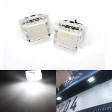 2x LED License Plate Lights For 2008-2012 Mercedes Benz W204 C200 C300 C350 C63 picture