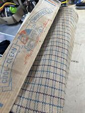 Vintage NOS 1950's Seat Upholstery Covers Rare Plaid picture