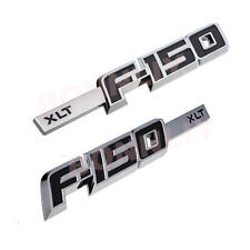 2PACK For F-150 XLT Left&Right Drivers Side Fender Emblems 2009-2014 Badges picture