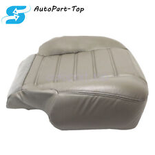 Driver Side Bottom Leather Seat Cover Gray For 2003 to 2007 Hummer H2 US picture