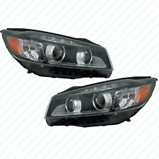 For 2016 2017 2018 Kia Sorento Halogen w/LED Accent Headlight Left Right Pair picture