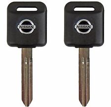 2 Ignition Key Blanks for Nissan 350Z Transponder Chip Key ID46 picture