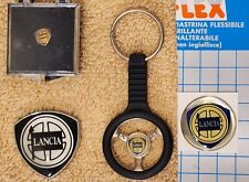 Lancia keyring, pin, two stickers (Beta, Scorpion, Montecarlo) picture
