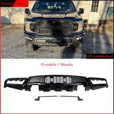 Steel Black Front Bumper Assembly Raptor Style w/LED For Ford F150 F-150 18-2020 picture