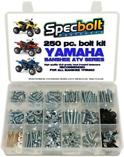 YAMAHA Banshee Bolt kit ATV body bolts nuts plastic fenders engine SPECBOLT picture