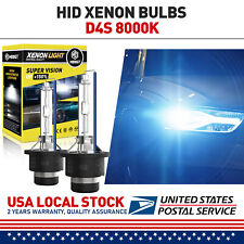 2x New D4S Xenon HID Headlight Bulbs 8000K For Lexus Toyota OEM 42402 66440 set picture