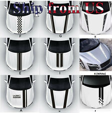 Racing Hood Stripes Decal Vinyl Stickers for Car SUV Truck Universal Fit picture