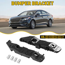 Bumper Bracket For 2015-2017 Hyundai Sonata Set 2 of Front Left & Right Side picture