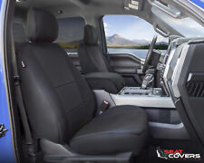 CUSTOM FIT NEOPRENE FRONT SEAT COVERS for the 2014-2021 Toyota Tundra picture