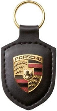 Porsche Crest Key Ring - Black picture