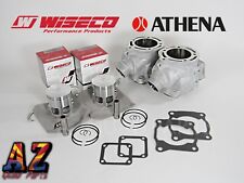 Yamaha Banshee Athena Stock Bore Triple Ported Cylinders WISECO Pistons Gaskets picture