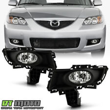 2007-2009 Mazda 3 Mazda3 4Dr Sedan Driving Bumper Fog Lights+Switch Left+Right picture